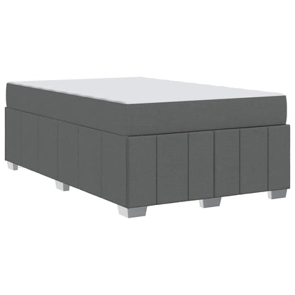 Struttura del letto Grigio scuro 120 x 200 cm Tessuto | homemem39