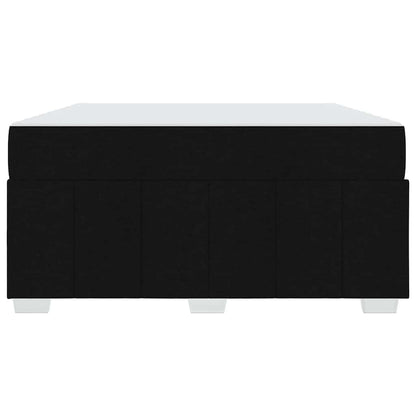 Struttura del letto con materasso Nero 140 x 200 cm Tessuto - homemem39