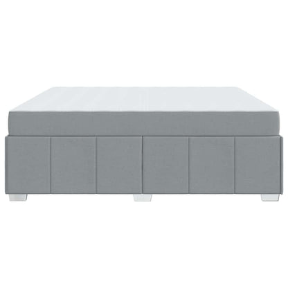 Struttura del letto Grigio chiaro 180 x 200 cm Tessuto - homemem39