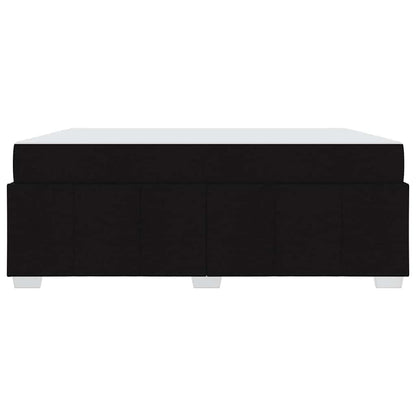 Struttura del letto con materasso Nero 180 x 200 cm Tessuto - homemem39