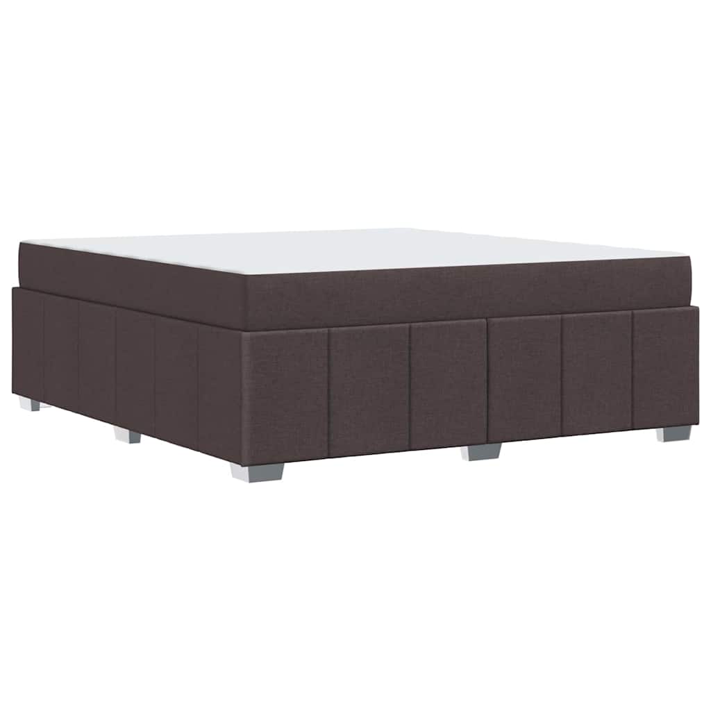Struttura del letto Marrone Scuro 180 x 200 cm Tessuto | homemem39