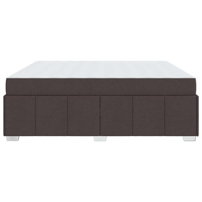 Struttura del letto Marrone scuro 180 x 200 cm Tessuto - homemem39