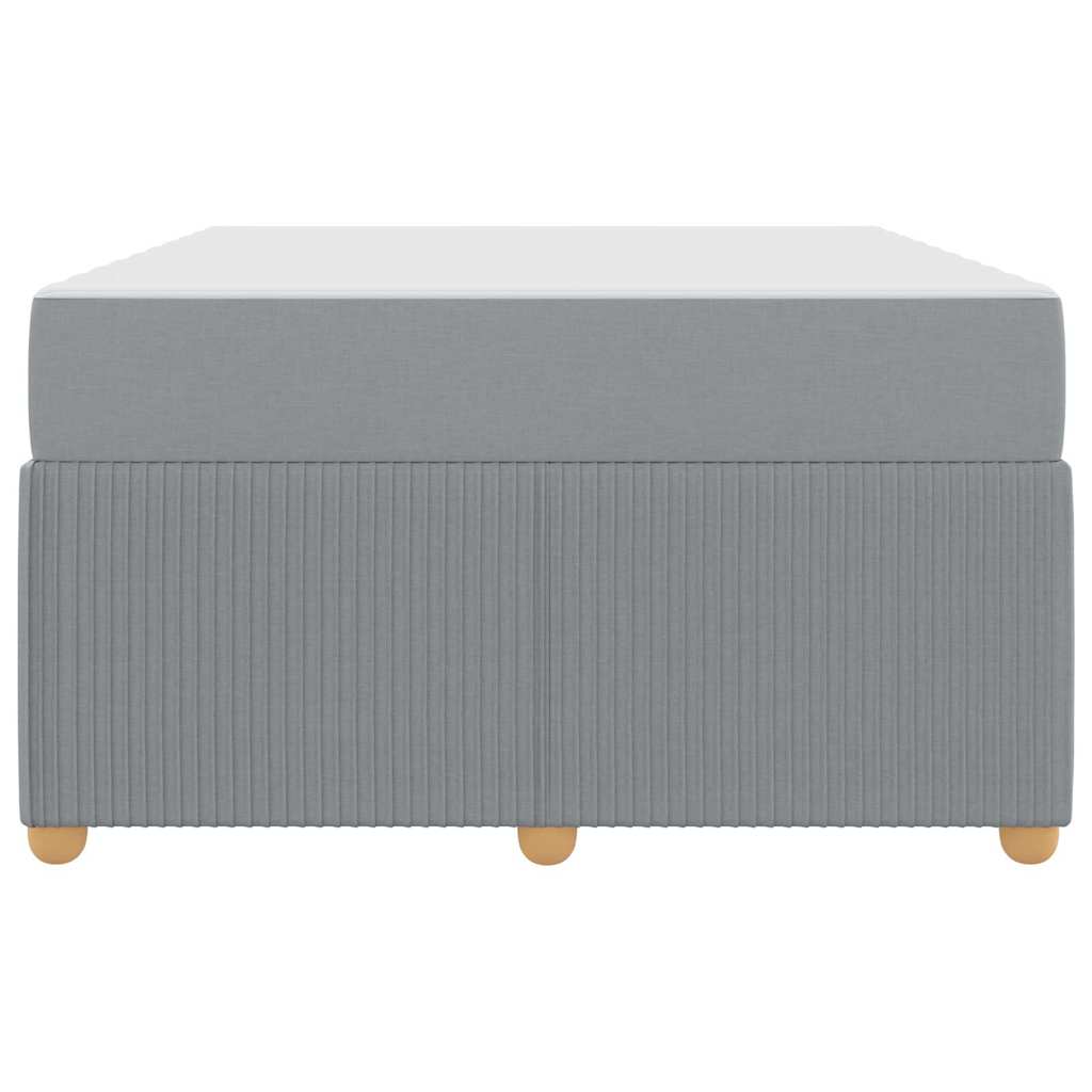 Struttura del letto Grigio chiaro 120 x 190 cm Tessuto