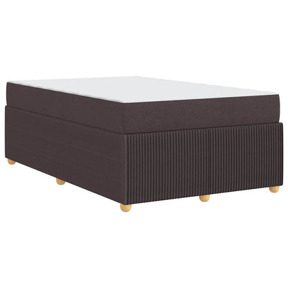 Struttura del letto Marrone Scuro 120 x 190 cm Tessuto | homemem39