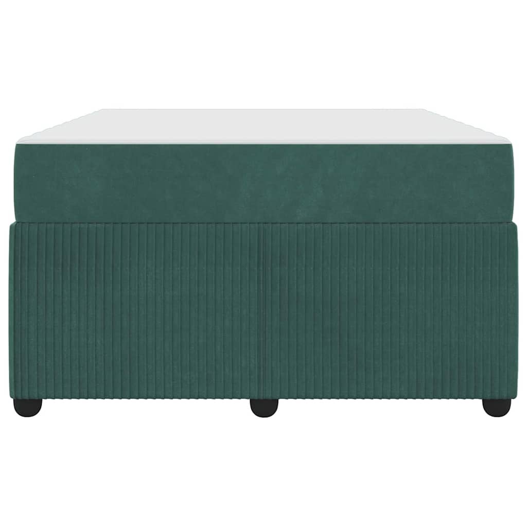 Struttura del letto Verde Scuro 120 x 190 cm Tessuto | homemem39
