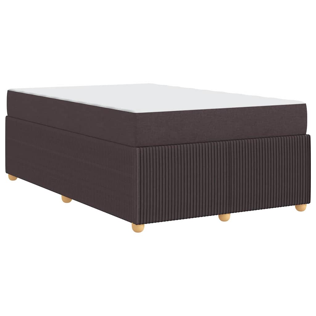 Struttura del letto Marrone Scuro 120 x 200 cm Tessuto | homemem39