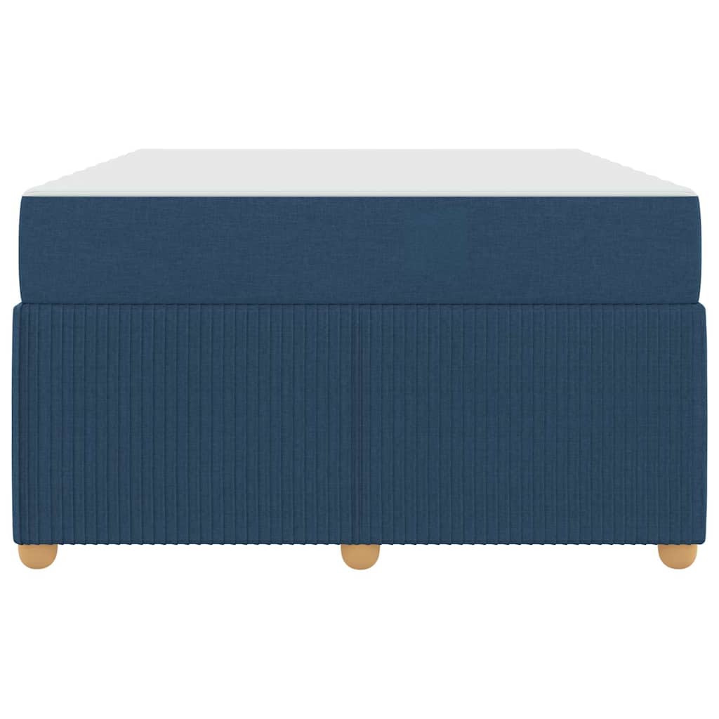 Struttura letto con materasso Blu 120 x 200 cm Tessuto