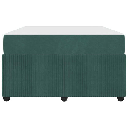 Struttura del letto Verde Scuro 120 x 200 cm Tessuto | homemem39