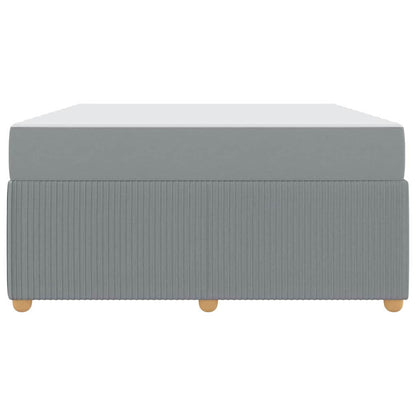 Struttura del letto Grigio chiaro 160 x 200 cm Tessuto | homemem39