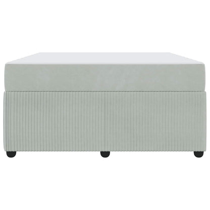 Struttura del letto Grigio chiaro 160 x 200 cm Tessuto | homemem39