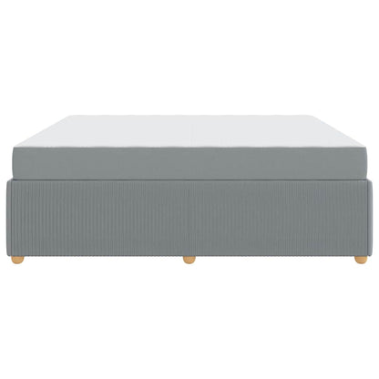 Struttura del letto Grigio chiaro 180 x 200 cm Tessuto | homemem39