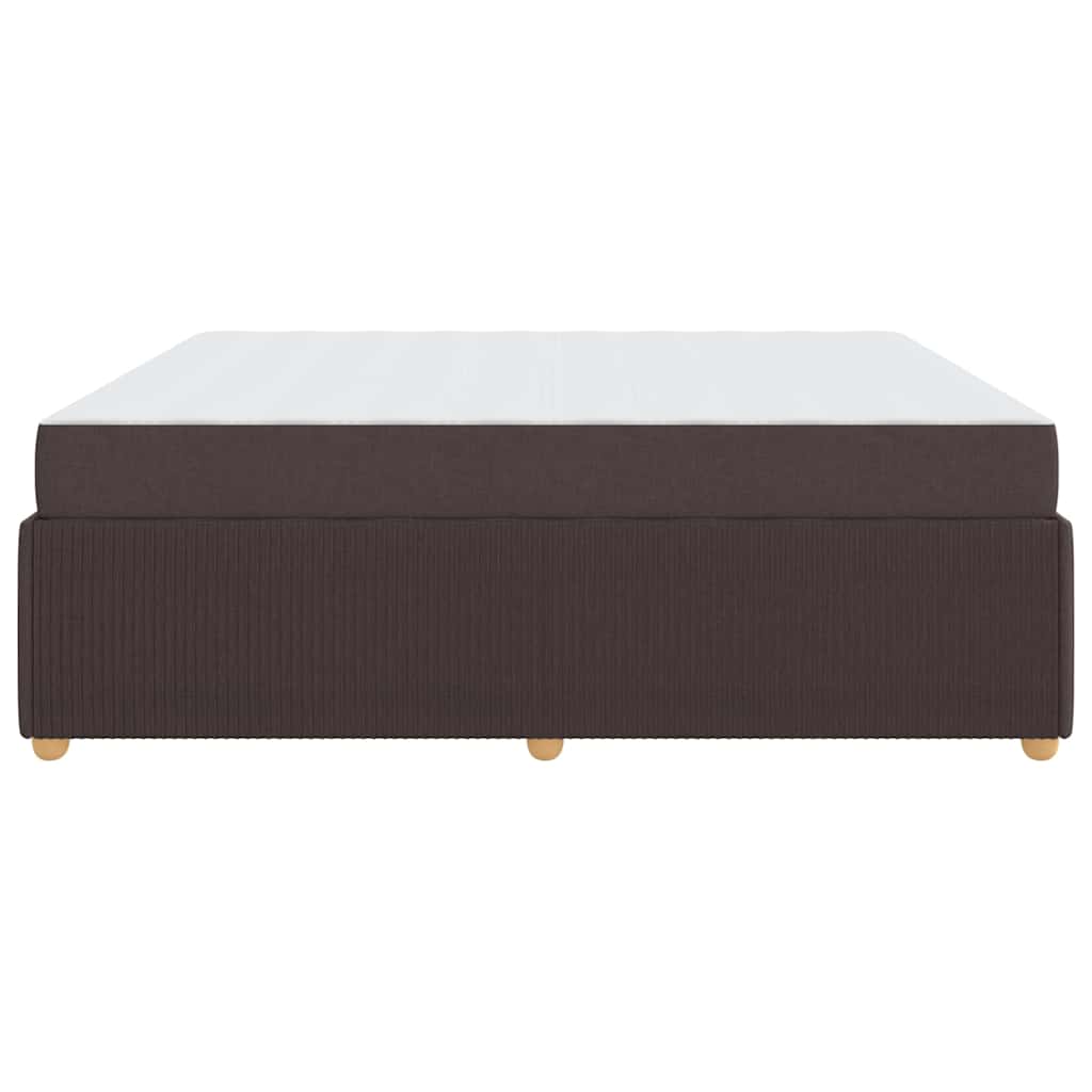 Struttura del letto Marrone Scuro 180 x 200 cm Tessuto | homemem39