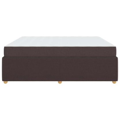 Struttura del letto Marrone Scuro 180 x 200 cm Tessuto | homemem39