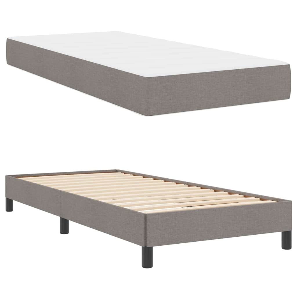Letto a molle con materasso Talpa 90 x 190 cm Tessuto