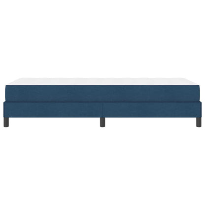 Letto a molle con materasso Blu 100 x 200 cm Tessuto
