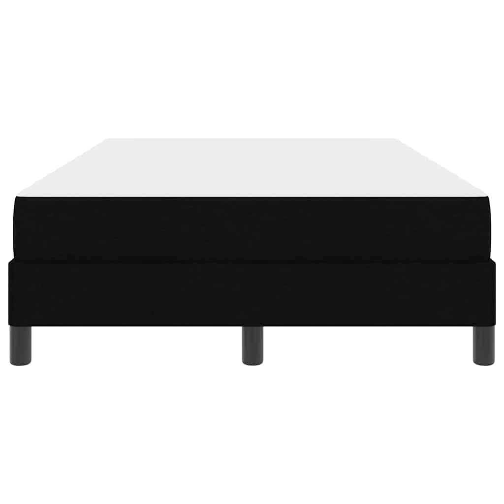Letto a molle con materasso Nero 120 x 190 cm Tessuto | homemem39