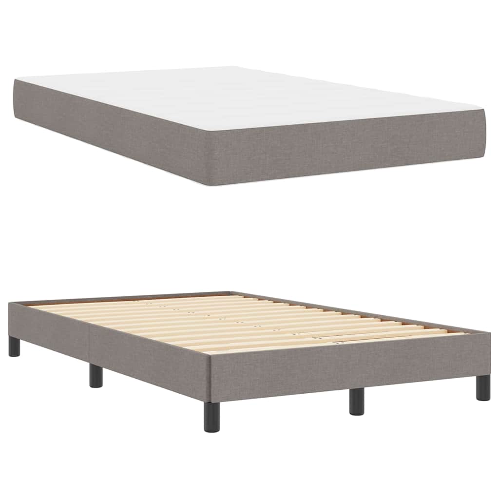 Letto a molle con materasso Talpa 120 x 190 cm Tessuto | homemem39