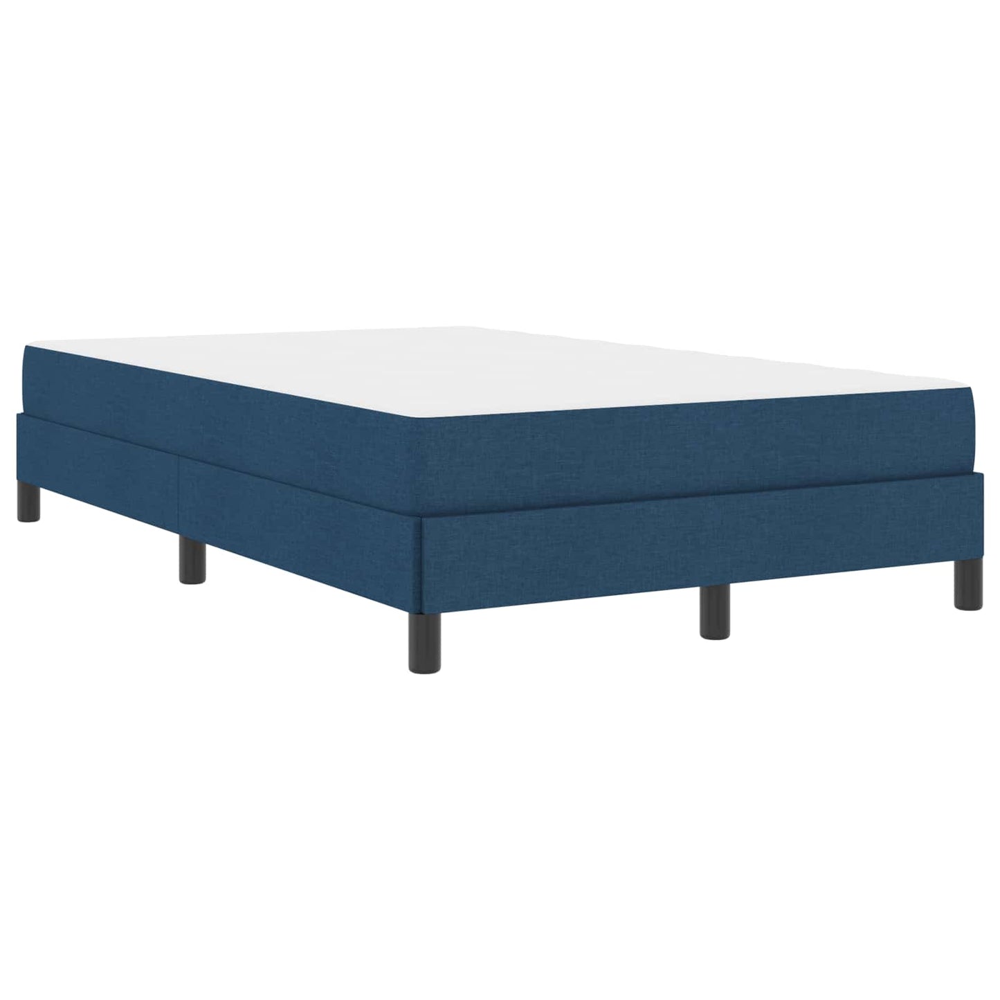 Letto a molle con materasso Blu 120 x 200 cm Tessuto | homemem39