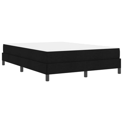 Letto a molle con materasso Nero 160 x 200 cm Tessuto | homemem39