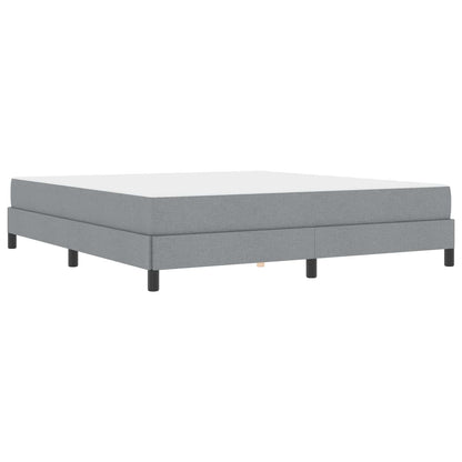 Letto a molle Grigio chiaro 180 x 200 cm Tessuto | homemem39