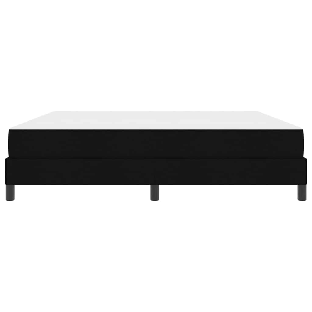 Letto a molle con materasso Nero 180 x 200 cm Tessuto - homemem39