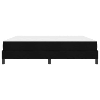 Letto a molle con materasso Nero 180 x 200 cm Tessuto - homemem39