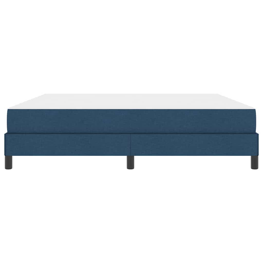 Letto a molle con materasso Blu 180 x 200 cm Tessuto | homemem39