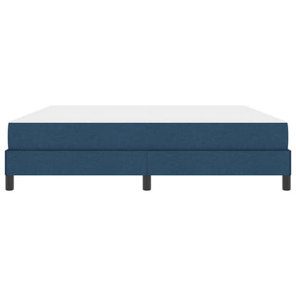 Letto a molle con materasso Blu 180 x 200 cm Tessuto | homemem39