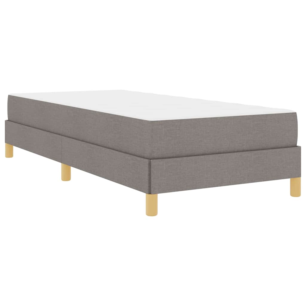 Letto a molle Tortora e Marrone 80 x 200 cm
