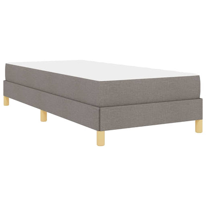 Letto a molle Tortora e Marrone 80 x 200 cm
