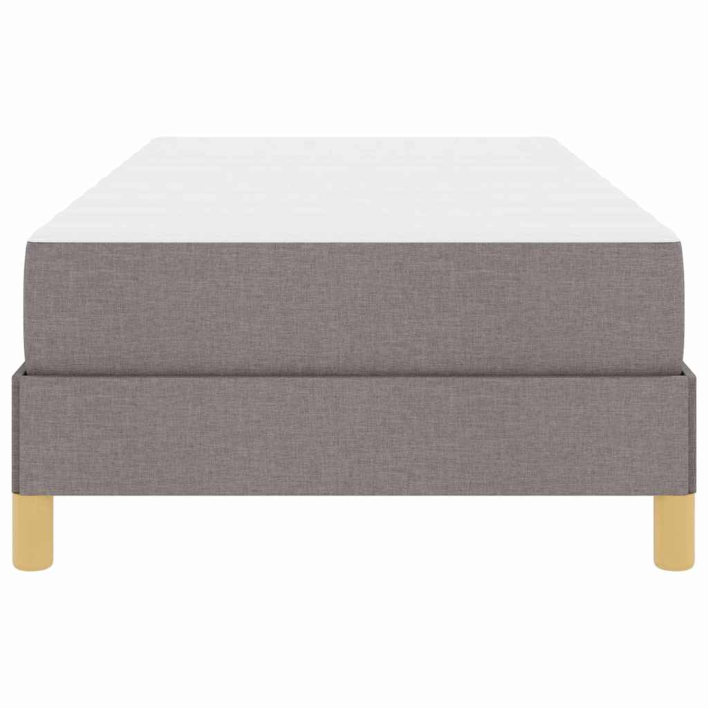 Letto a molle Tortora e Marrone 80 x 200 cm