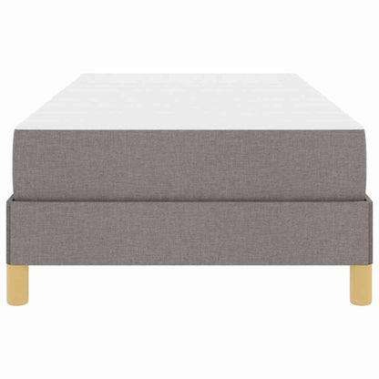 Letto a molle Tortora e Marrone 80 x 200 cm