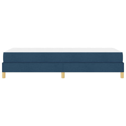 Letto a molle con materasso Blu 90 x 190 cm Tessuto | homemem39