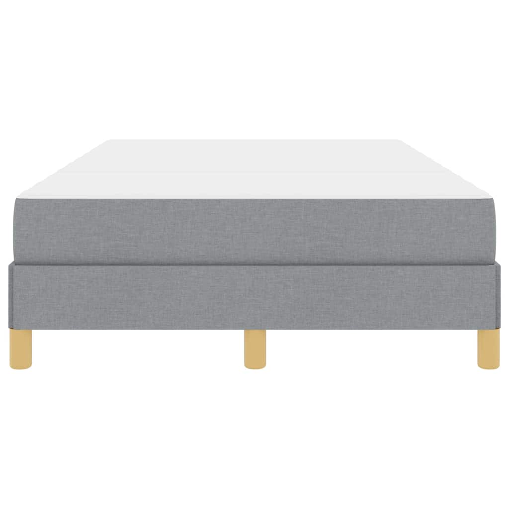 Letto a molle con materasso Grigio chiaro 120 x 190 cm Tessuto | homemem39