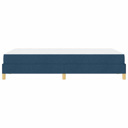 Letto a molle Blu e Marrone 120 x 190 cm