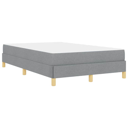 Letto a molle con materasso Grigio chiaro 120 x 200 cm Tessuto | homemem39