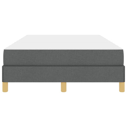 Letto a molle con materasso Grigio scuro 120 x 200 cm Tessuto | homemem39