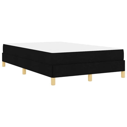 Letto a molle con materasso Nero 120 x 200 cm Tessuto | homemem39