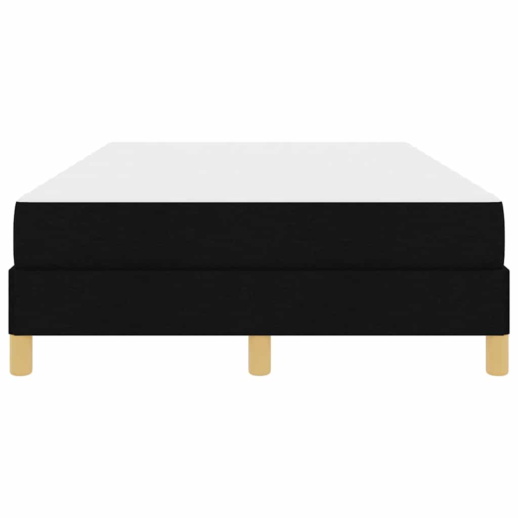 Letto a molle con materasso Nero 120 x 200 cm Tessuto | homemem39