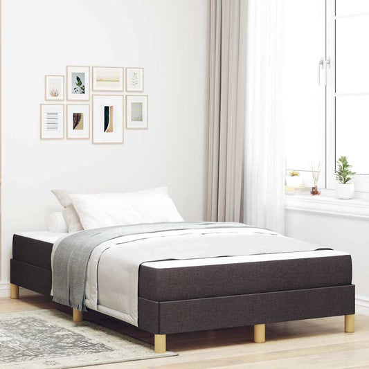 Letto a molle Marrone 120 x 200 cm