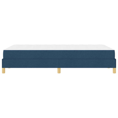 Letto a molle con materasso Blu 120 x 200 cm Tessuto | homemem39