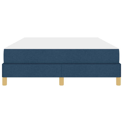 Letto a molle Blu e Marrone 140 x 190 cm