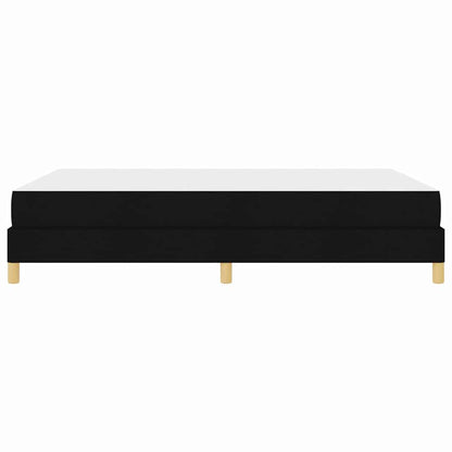 Letto a molle con materasso Nero 140 x 200 cm Tessuto | homemem39