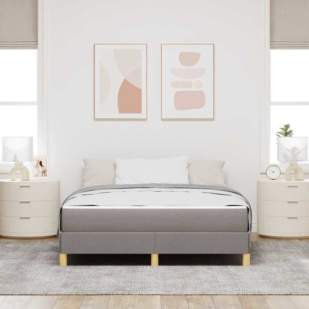 Letto a molle con materasso Talpa 160 x 200 cm Tessuto | homemem39