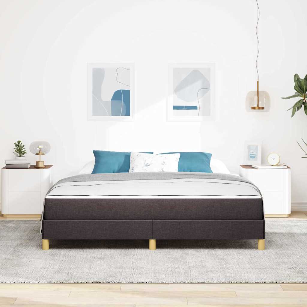 Letto a molle Marrone 180 x 200 cm