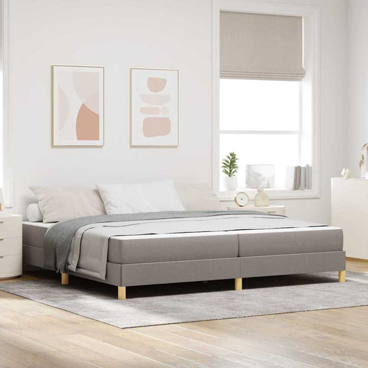 Letto a molle con materasso Talpa 200 x 200 cm Tessuto | homemem39
