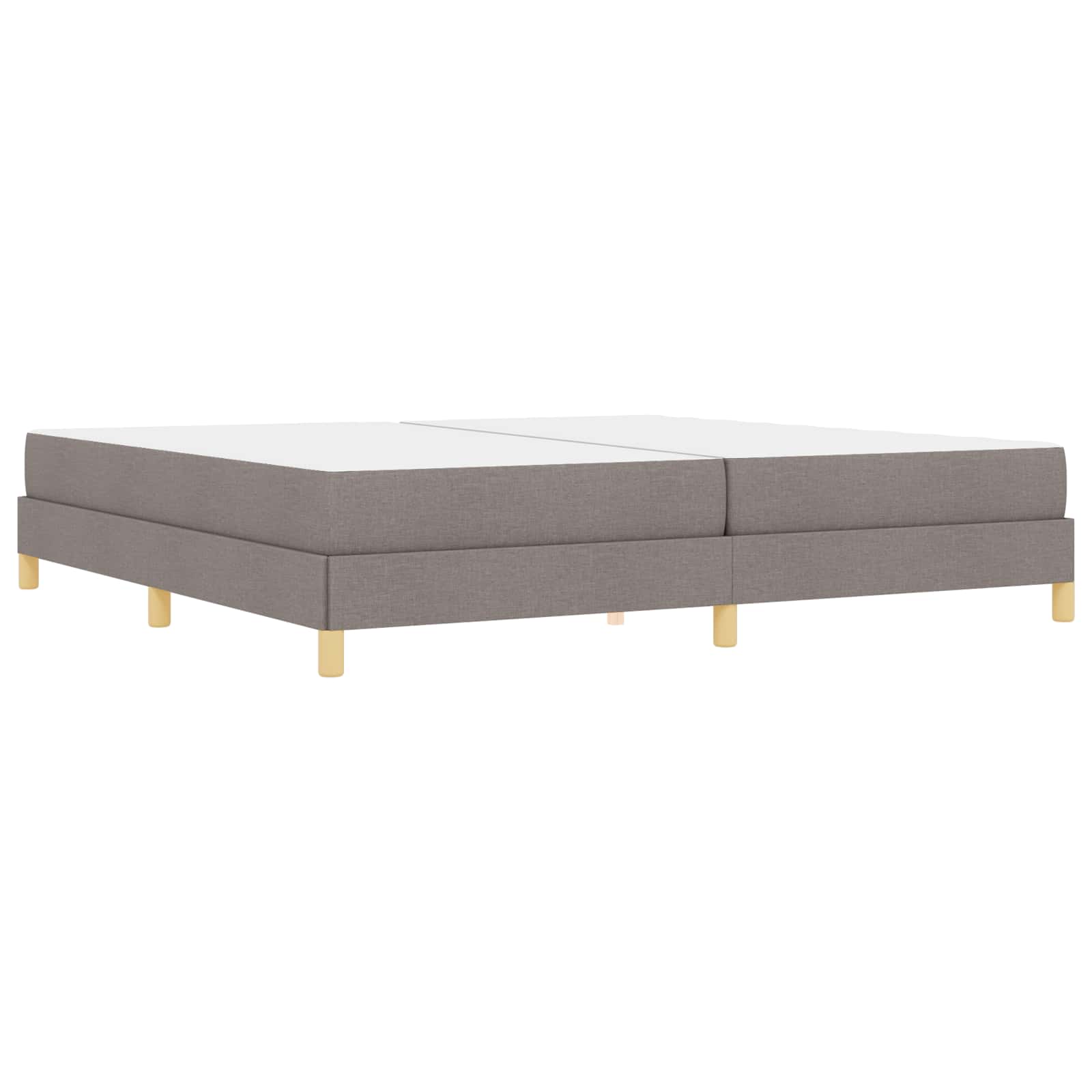 Letto a molle con materasso Talpa 200 x 200 cm Tessuto | homemem39