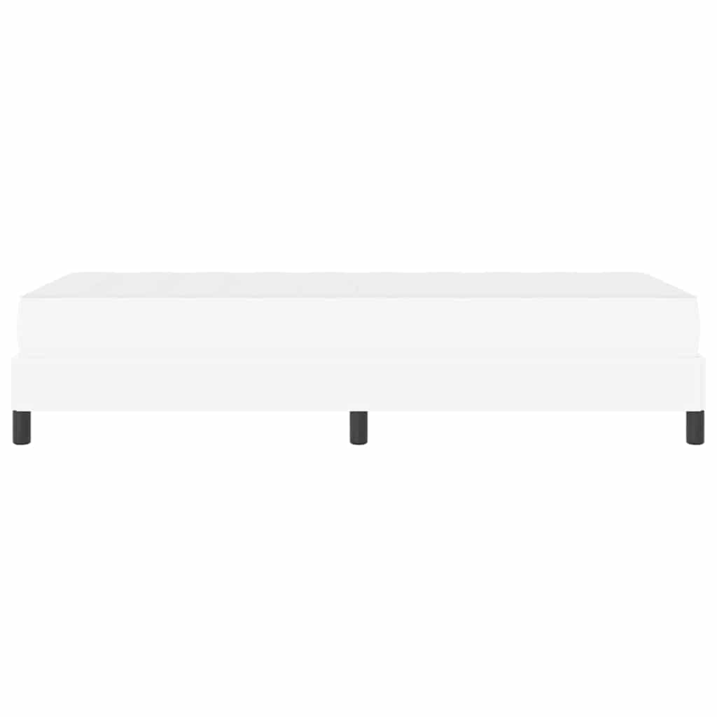Struttura del letto Bianco Puro 90 x 190 cm Tessuto | homemem39