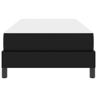Struttura del letto con materasso Nero 90 x 200 cm Tessuto | homemem39