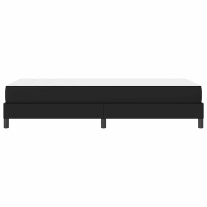 Struttura del letto con materasso Nero 90 x 200 cm Tessuto | homemem39